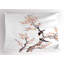Ensemble de 2 taies décoratives Ambesonne Art, peinture de fleurs chinoises 30 po x 20 po jaune brun pâle-100161790