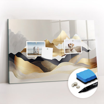 Magnetic Glass Dry Erase Board
