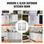 VEVOR 31x31 Inch BBQ Island Access Door Outdoor Kitchen Door Stainless Steel