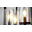 Luminaire suspendu rectangulaire 3 lumières lanternes Powell