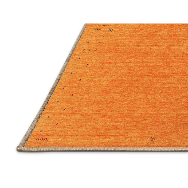 Tapis contemporain 100% lavable à la machine 1084, Rectangle 5 pi x 7 pi