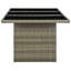 Promfret Rectangular Steel Outdoor Dining Table - 200 cm W 100 cm D-297022754