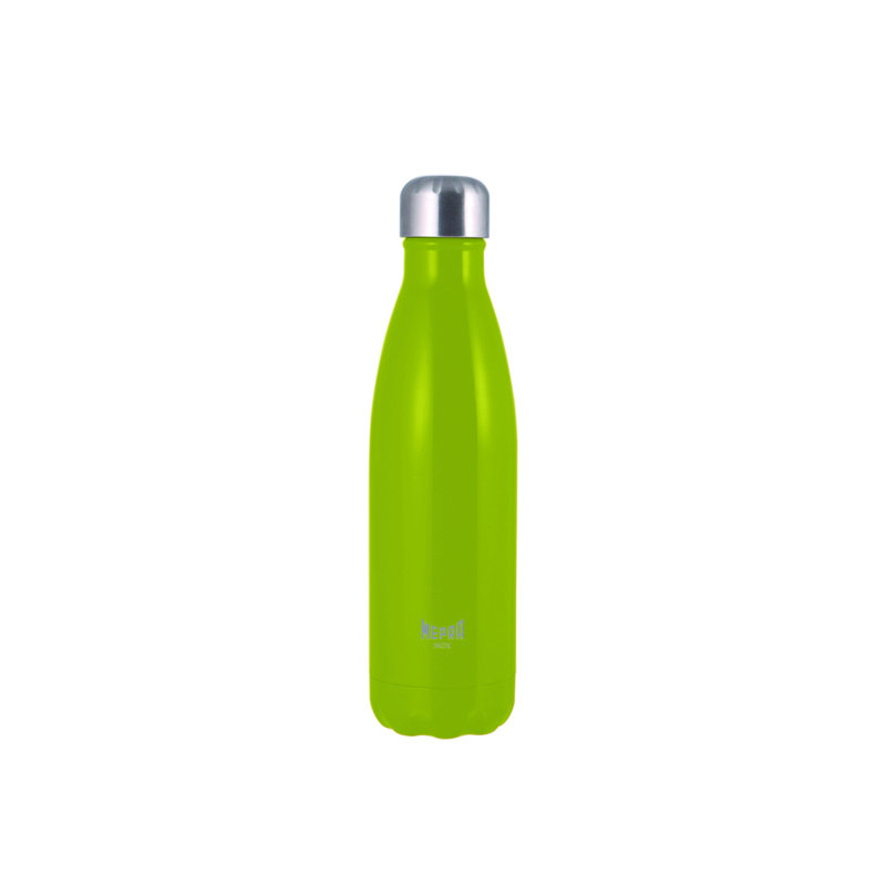 BOB 0.5 Qt. Thermic Bottle, Olive Green/Silver