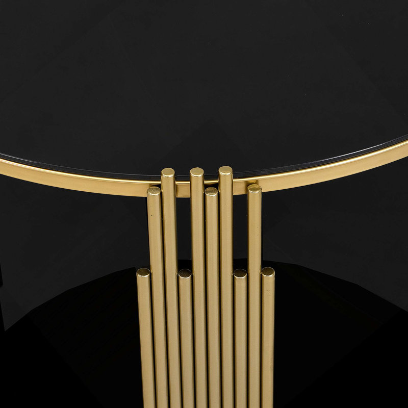 Table basse Modern Modern Mirror, Noir