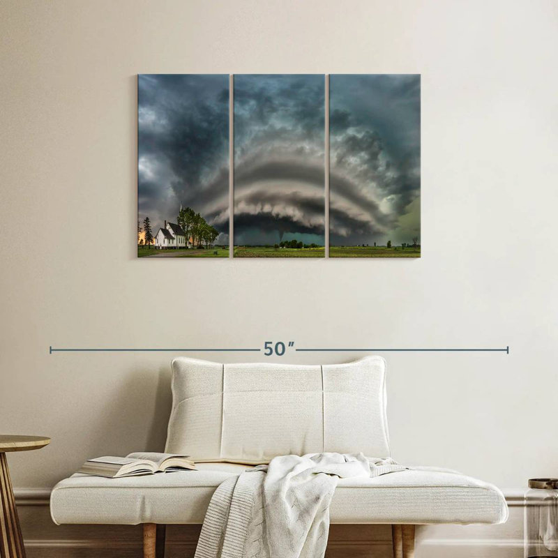 Alvord approchant la tornade, H 24 po x l 38 po