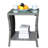 Outdoor Patio Furniture 1 Coffee Table With Clear Tempered Glass