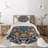 Puppy Eclectic Polyester Floral Coverlet-41895759