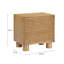 Table de chevet 2 tiroirs Ahanna
