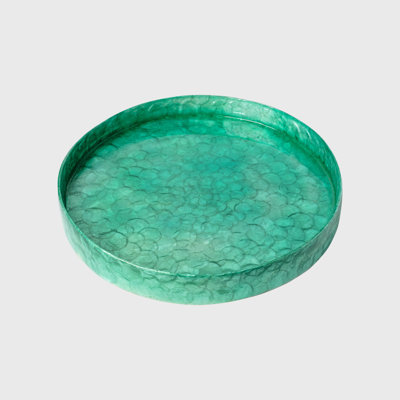 Capiz Shell Decorative Tray