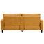 Canapé 74 po à haute résilience de 74 po, coussin en éponge confortable, cadre en bois pour la décoration intérieure - salon orange, bureau moderne, base, chambre à coucher, appartement 74-1739369479