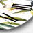 Lemon and Olive Branches I - Tropical wall clock-60329175