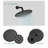10" Round Rain Shower Head Shower System with Tub Faucet and Rough-in Valve-60220259
