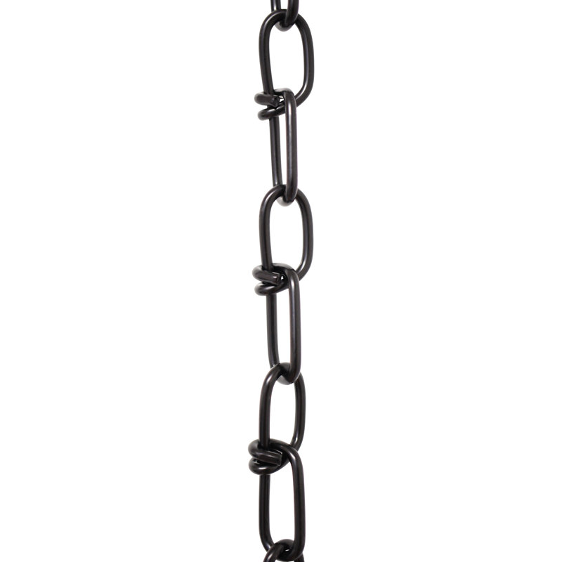 Chaîne utilitaire à boucle double à usage général 10 pi, Noir