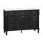 Freestanding Standard Single Vanity Bathroom Vanity With Resin Top-474581362