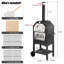 Bethney Pizza Oven in Black