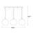 Jenalys Kitchen Island Linear Chandelier
