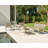 Aurora Rectangular Concrete Outdoor Coffee Table