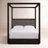 Eloise Upholstered Canopy Bed-840635617-876453698