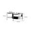 Table basse ronde moderne et simple