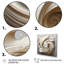 «Tender White Whirling Vision - Abstract Spirals», art mural-1511927266-1511927267