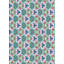 Tapis mauve/vert à tisser électrique-158563821