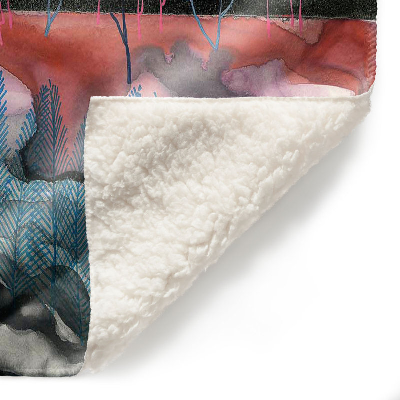 Hand Woven Throw Blanket, 68" x 80"
