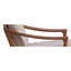 Fauteuil d'appoint en tissu brun clair Lide