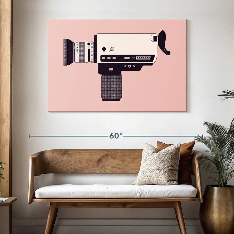 Senne Super 8 Camera, 32'' H x 48'' W