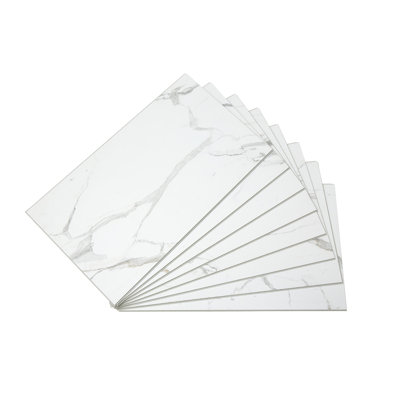 Palisade 25.6 in. x 14.8 in. Interlocking Vinyl Waterproof Wall Tiles