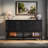 Retro Multifunctional Console Table