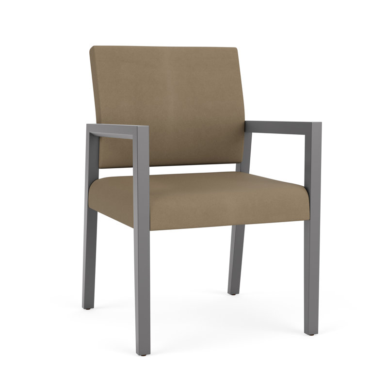 Chaise d'invité de réception Brooklyn, Étain, Patriot Plus taupe
