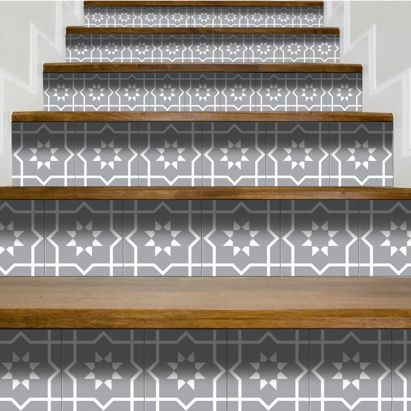 7'' W x 7'' L Vinyl Peel and Stick Mosaic Tile
