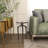 Carolan Glass Cross Legs End Table-1504719208
