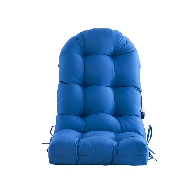 Outdoor 4'' Seat / Back Cushion, Blue
