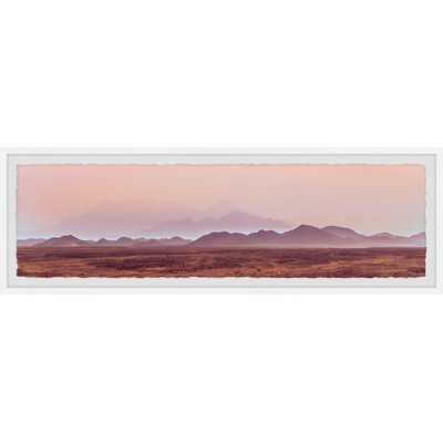 «Desert Horizon», reproduction encadrée