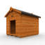 Tiger Shiplap Dog House