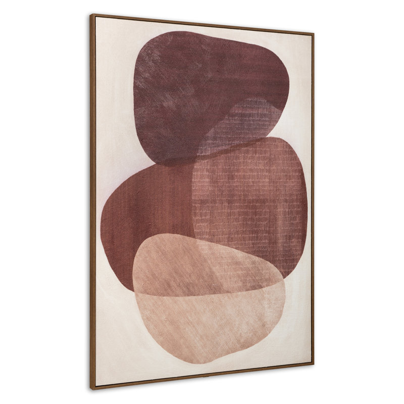 Earthen Strata I, Handed Painted Canvas