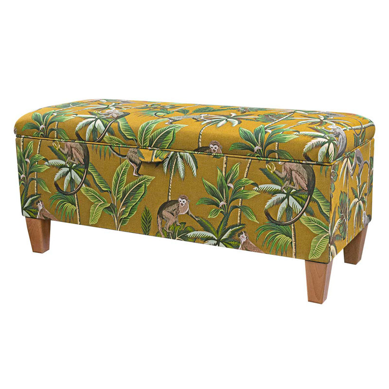 100cm Storage Bench, Monkey Ochre