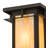 Portico Mission Bronze Flush Mounted Sconce
