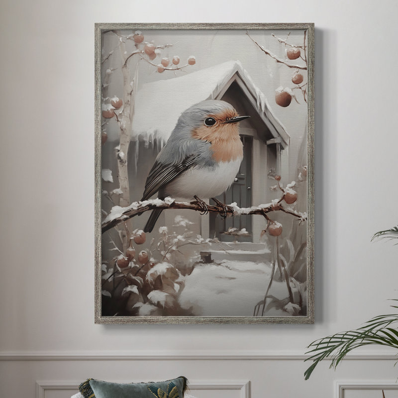Art des Fêtes de Noël, série 2, impression encadrée CCII - bois massif, H 11 po x l 9 po