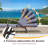 Set of 2 Patio Chaise Lounge Chairs, 5-Position Adjustable Outdoor Recliners with Cushions & Headrest, 400 lbs Capacity All-Weather Rattan Chairs for Poolside, Garden, Patio-563172233