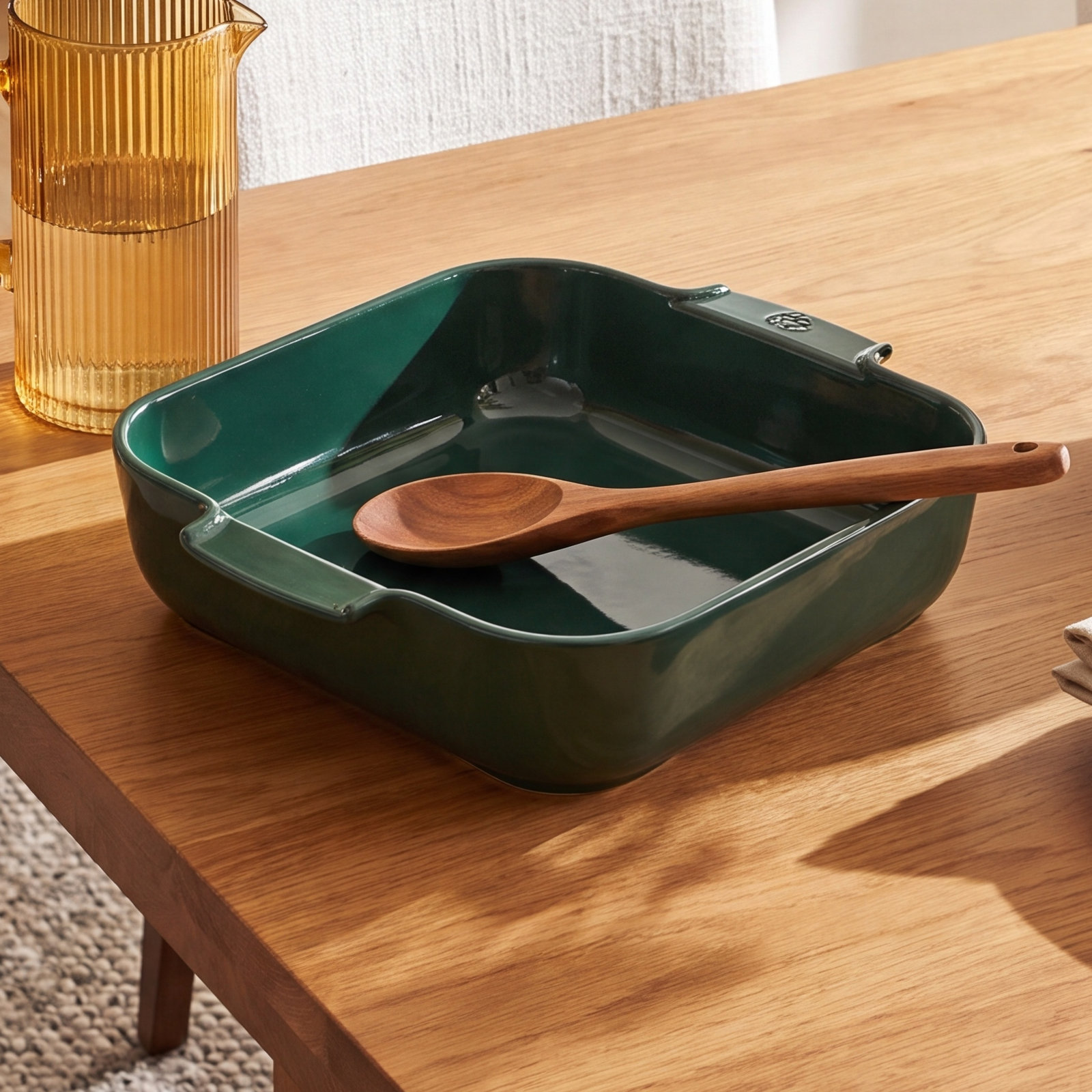Peugeot Appolia Square Baking Dish, 3.54" H x 14" L x 12.6" W
