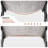  Antrea Outdoor Metal Reclining Chaise Lounge Set with Slatted Side Table-1974201067