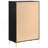 Lexie Black/Gold 5-drawer Rectangular Chest