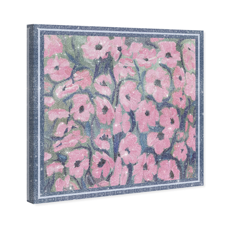 Night Blooms Print by Oliver Gal, 12"H x 12"W, Gallery Wrapped