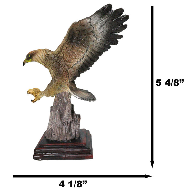 Figurine Wild Heritage Golden Eagle Landing