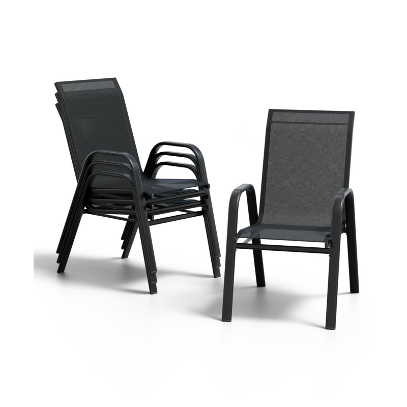 Armchair in Black, 2, Black