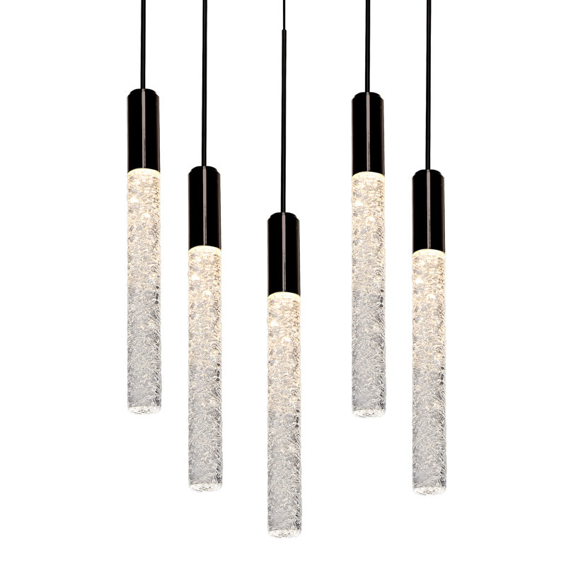 Magic 5 - Light LED Cluster Pendant, Black
