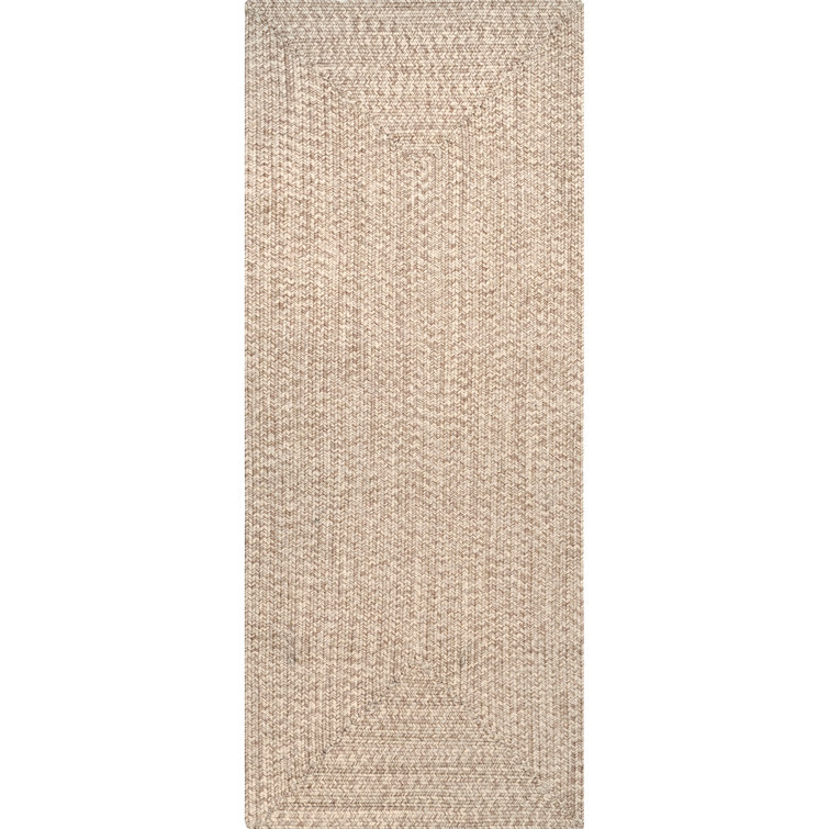 Owensby Braided Tan Indoor/Outdoor Rug