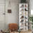28 Pair Rotating Shoe Rack,7 Tier 360°Rotating Shoe Rack Tower, Revolving Shoe Racks up to 28 Pair, Easy Assembly